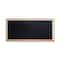 28" x 13" Unfinished Framed Chalkboard by Make Market®